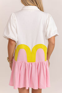 Where You Bloom White Babydoll Dress
