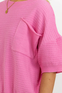 Believe Me Pink Textured Set