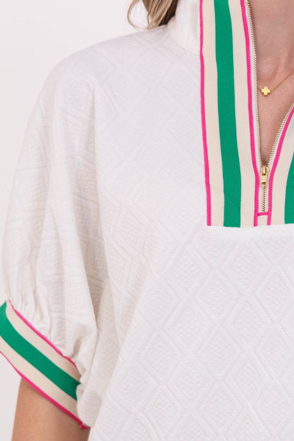 Busy Schedule Cream Top