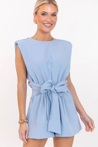 Everyday Pretty Essential Light Blue Romper