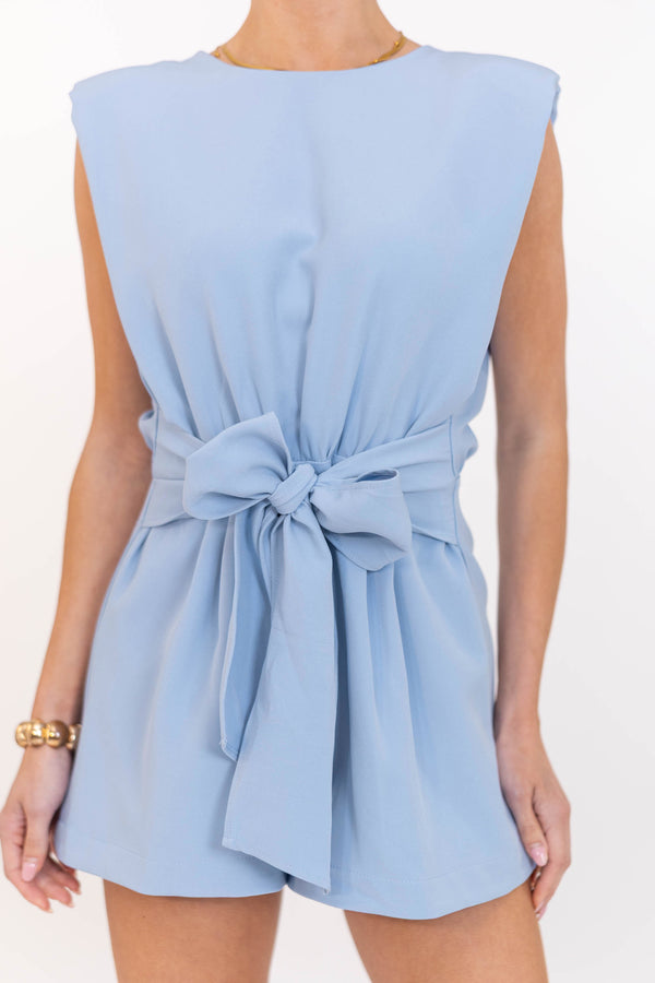 Everyday Pretty Essential Light Blue Romper