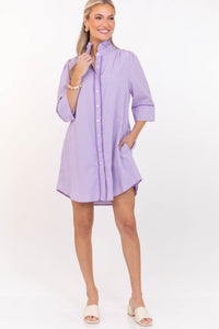 Simply Darling Lavender Seersucker Dress