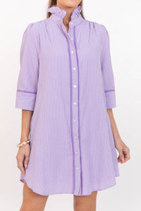 Simply Darling Lavender Seersucker Dress