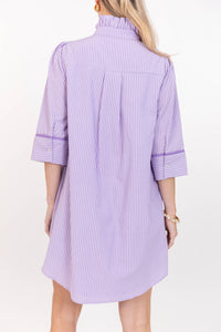 Simply Darling Lavender Seersucker Dress