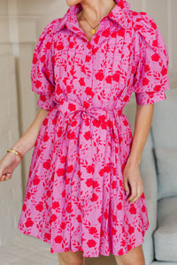 NURSING COLLECTION: Making Plans Lavender Floral Dress