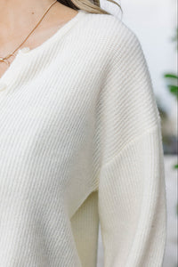 Simply Sweet Cream Cardigan