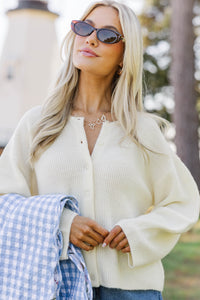 Simply Sweet Cream Cardigan