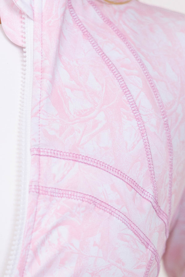Sharing Stories Pink Camo Jacket
