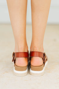 Girls: Summer Staple Tan Sandals