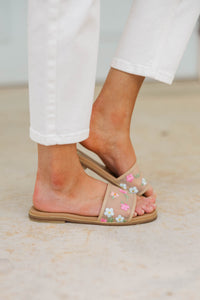 Girls: The Flawless Finish Brown Sandals