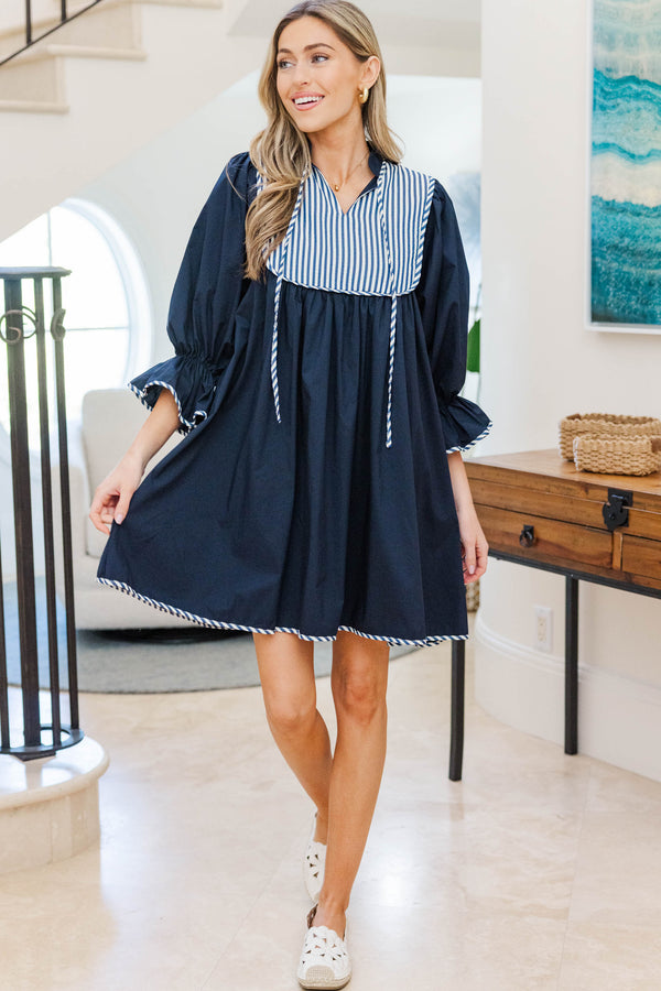 NURSING COLLECTION: All The Little Things Blue Dress
