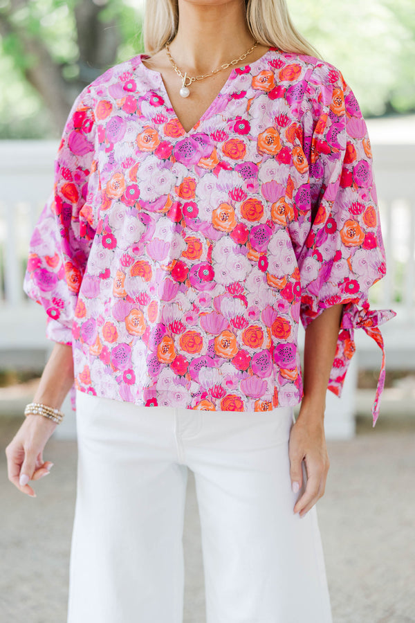 Just Add Your Favorite Pink Ditsy Floral Top – Shop the Mint