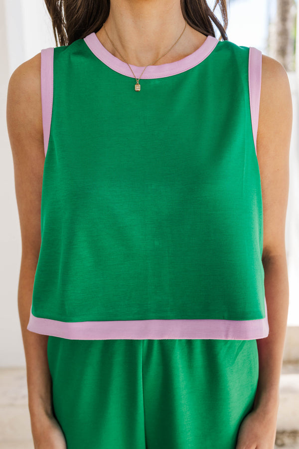 Just Feels So Right Green Blouse