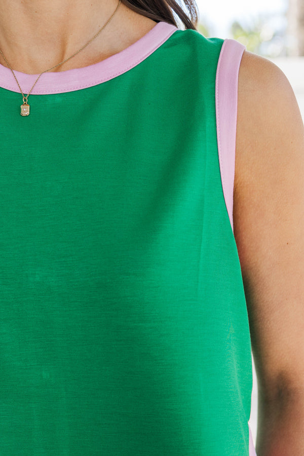 Just Feels So Right Green Blouse