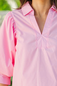 The One You’ve Been Waiting For Pink Blouse