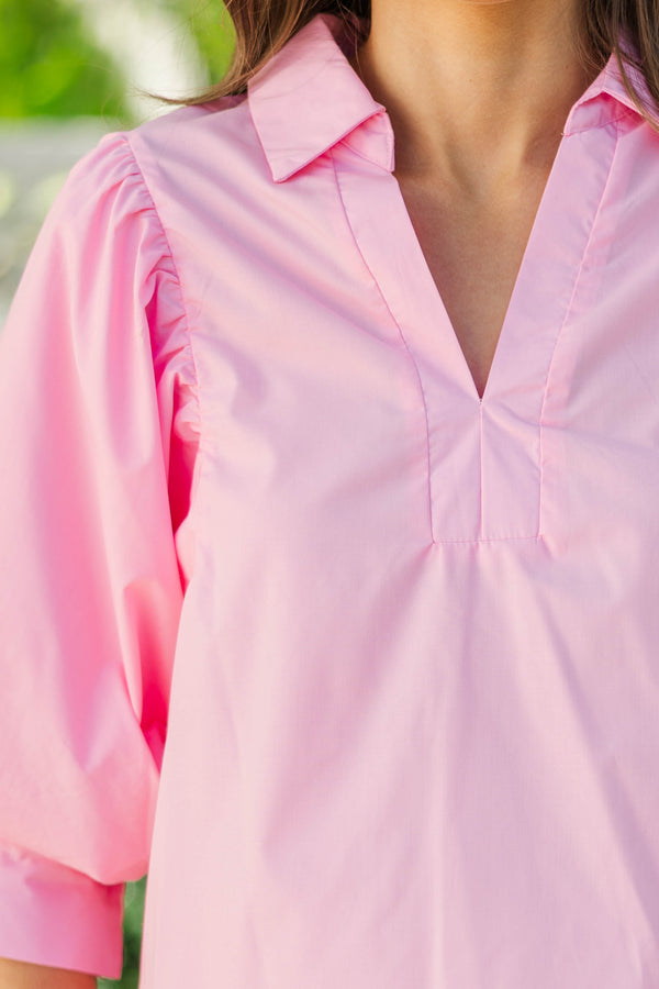 The One You’ve Been Waiting For Pink Blouse