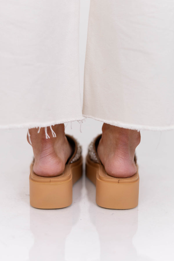 Casually Put Together Taupe Sandals