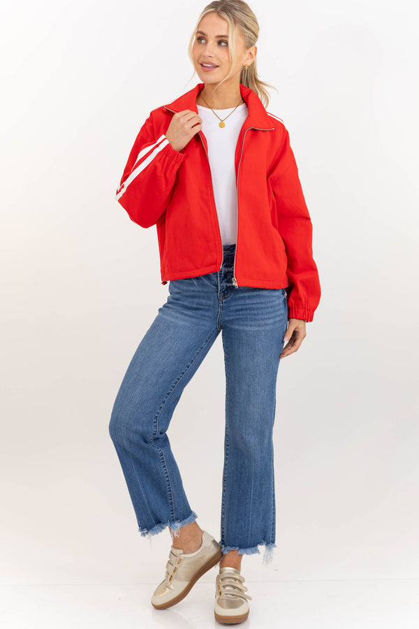 Put Together Red Jacket