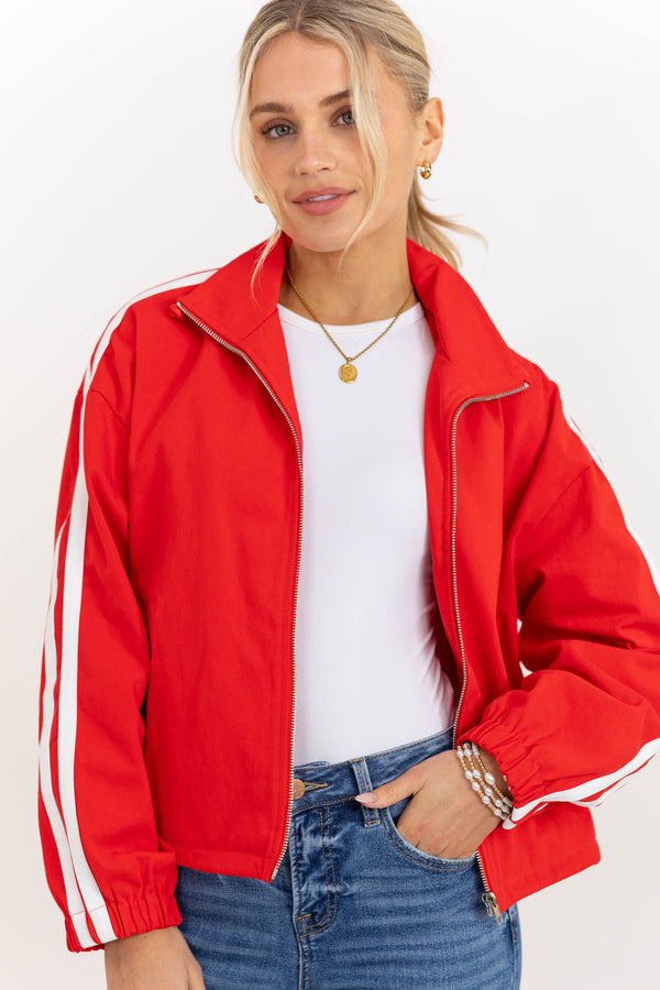 Put Together Red Jacket