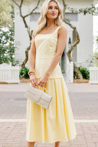 Where We Belong Yellow Dress