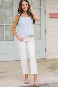 Girls: So Many Compliments Light Blue Tank