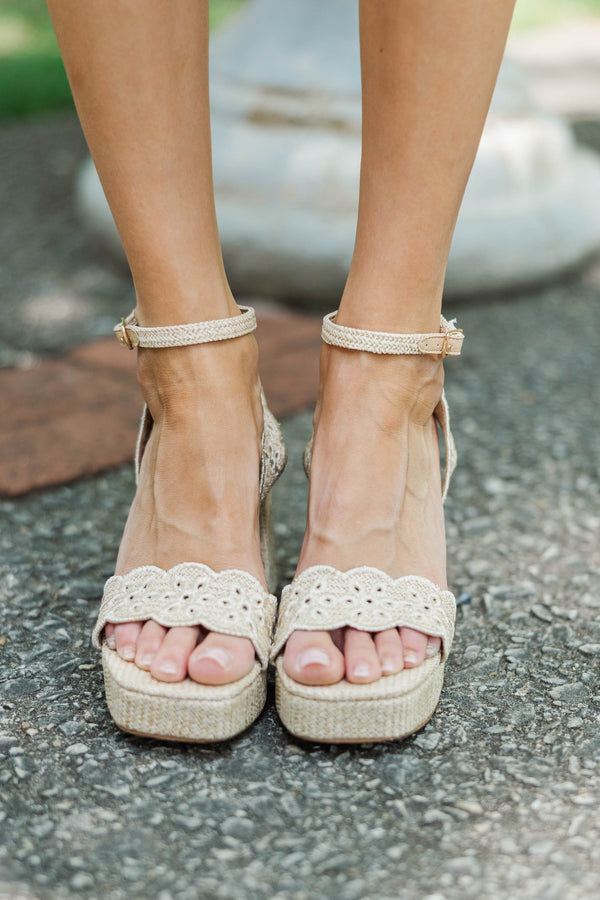 Matisse: Couldn’t Be Better Taupe Heels