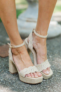 Matisse: Couldn’t Be Better Taupe Heels