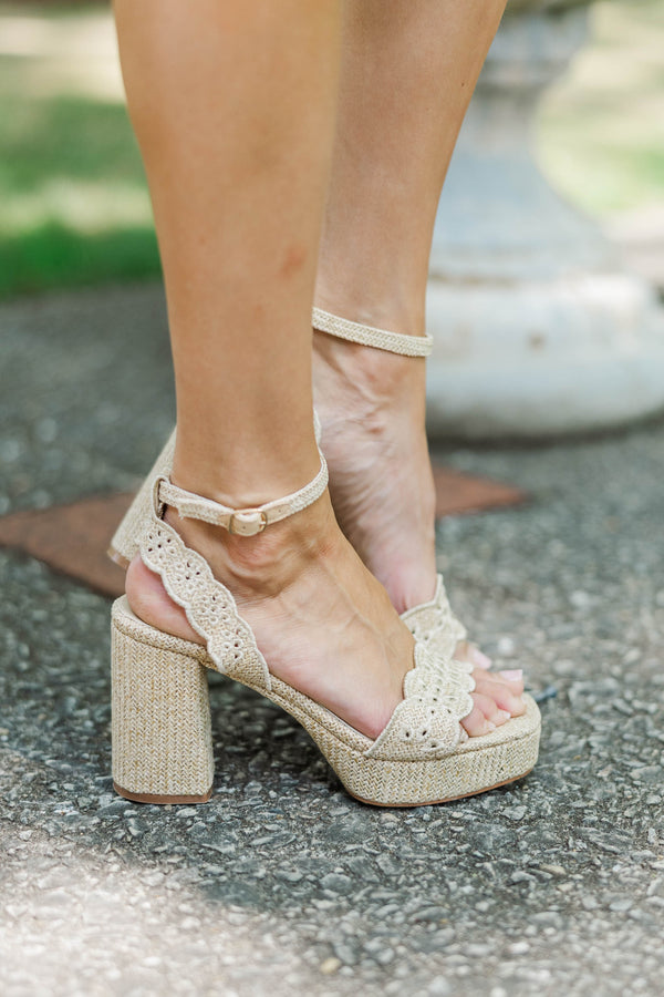 Matisse: Couldn’t Be Better Taupe Heels
