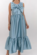 The Keepsake Light Blue Bow Dress – Shop the Mint