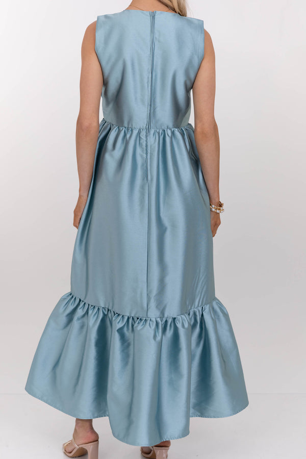 The Keepsake Light Blue Bow Dress