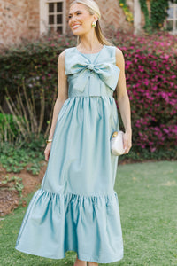 The Keepsake Light Blue Bow Dress