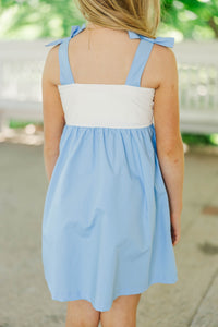 Girls: The Classic Beauty Blue Babydoll Dress