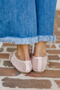 Matisse: Sending Love Pink Flats