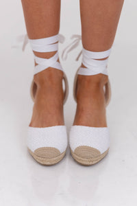 Always A Lovely Choice White Wedges