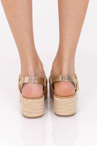 The Kind You Keep Forever Gold Wedges