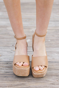 Matisse: A Sure Thing Tan Heels