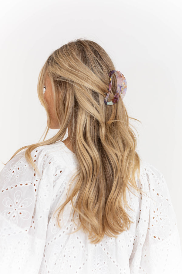 Effortless Hold Multicolor Claw Clip 3 Pack Set