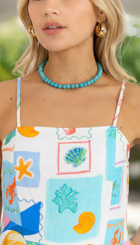 Nothing But Easy Green Necklace