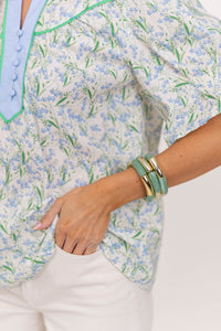 So This Is Love Green Bracelet