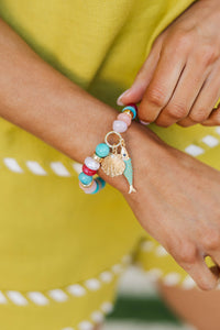 Seaside Treasures Multi Charm Bracelet