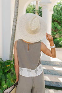 Made To Remember Taupe Hat