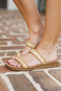 Charleston Charm Natural Sandals