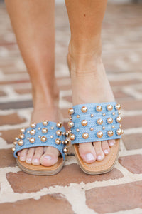 Honey, I’m Home Light Blue Sandals