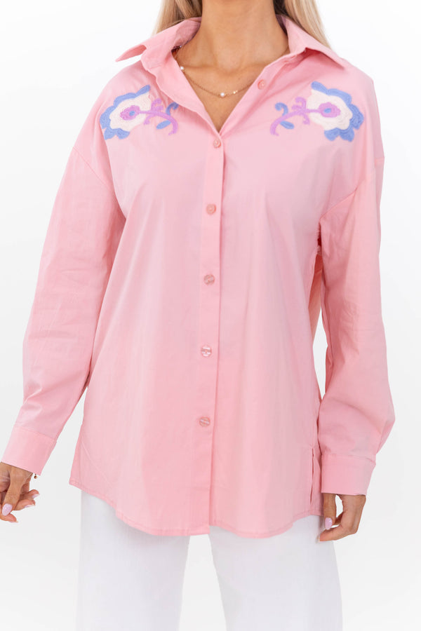 In The Daylight Pink Blouse
