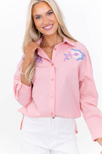 In The Daylight Pink Blouse