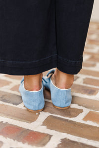Shu Shop: Feels Effortless Blue Flats