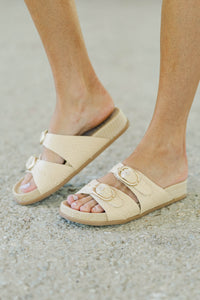 Shu Shop: The Last Detail Natural Sandals