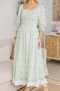 NURSING COLLECTION: Naturally You Pink Floral Babydoll Midi Dress