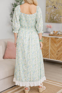 NURSING COLLECTION: Naturally You Pink Floral Babydoll Midi Dress