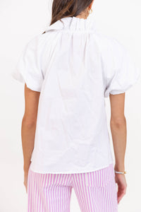 A Gentle Touch White Blouse